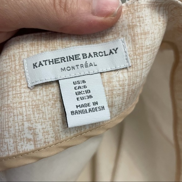 Katherine Barclay Cream‎ Beige White Pencil Skirt - Picture 4 of 8